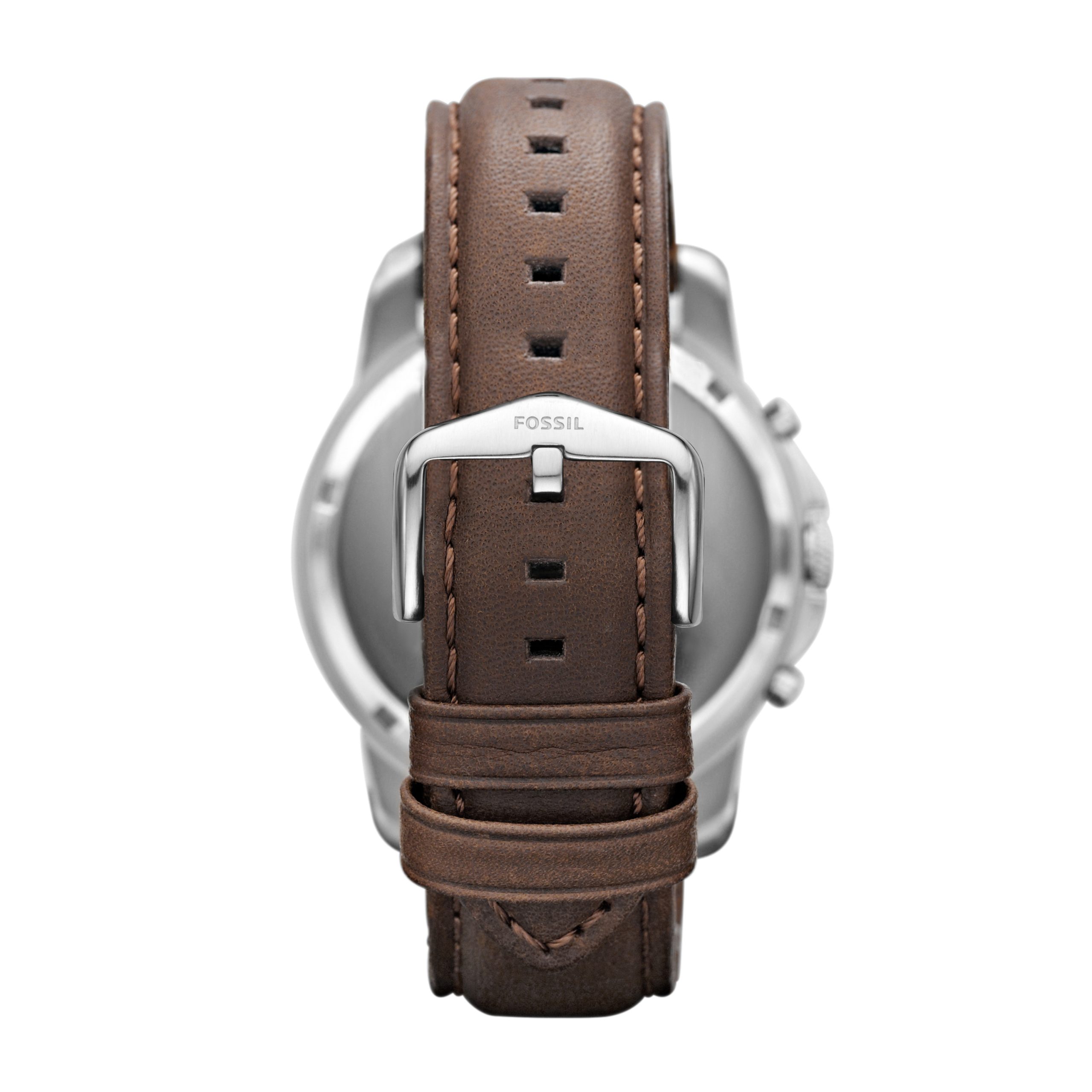 Fossil Grant 44mm Chronograph Leather Watch - Preorder - Image 2