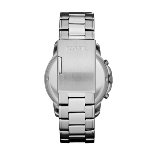 Fossil Grant 44mm Chronograph Stainless Steel Watch - Preorder