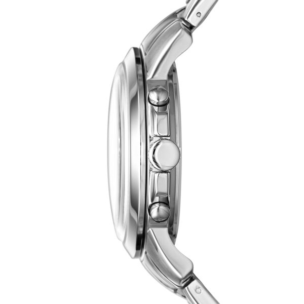 Fossil Grant 44mm Chronograph Stainless Steel Watch - Preorder