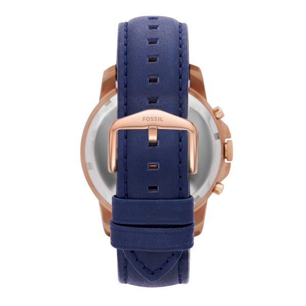 Fossil Grant 44mm Chronograph Leather Watch - Preorder