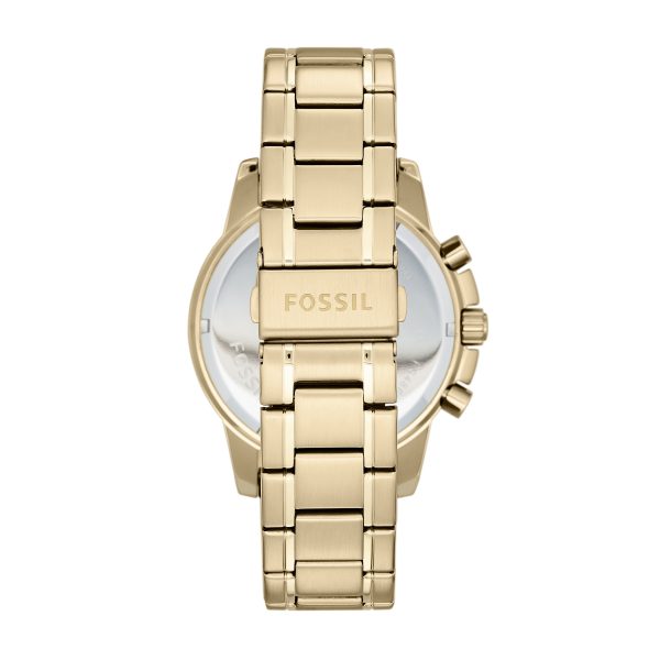 Fossil Dean 45mm Chronograph Stainless Steel Watch - Preorder