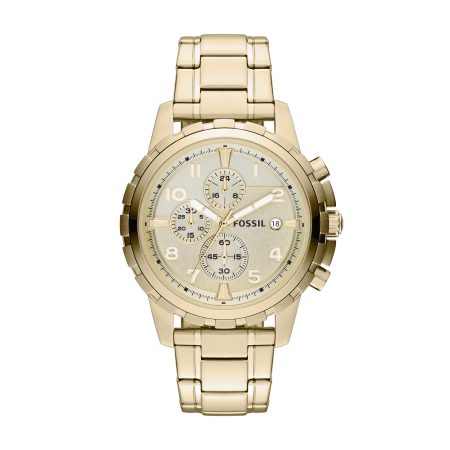 Fossil Dean 45mm Chronograph Stainless Steel Watch - Preorder