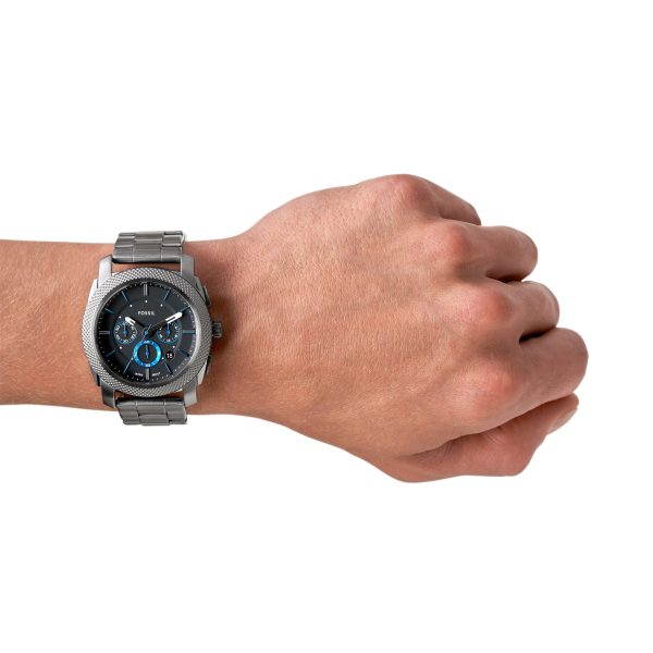 Fossil Machine 45mm Chronograph Stainless Steel Watch - Preorder