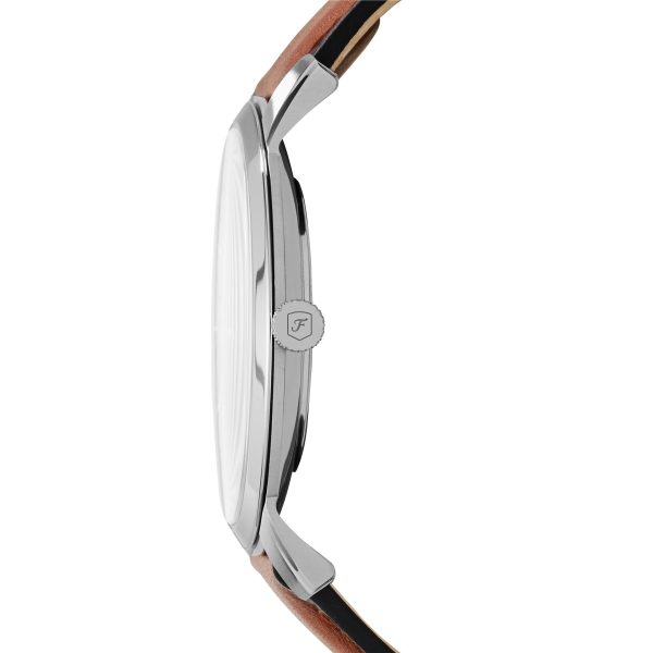 Fossil Minimalist 44mm Three-Hand Leather Watch - Preorder