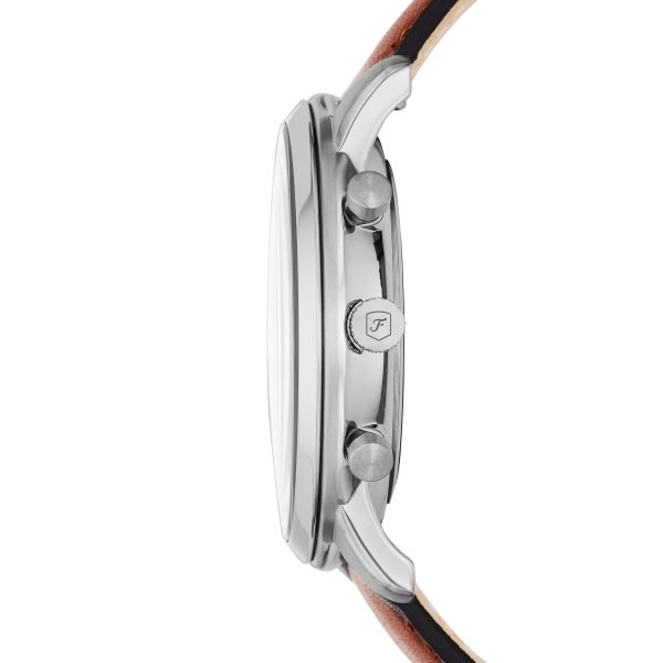 Fossil Neutra 44mm Chronograph Leather Watch - Preorder