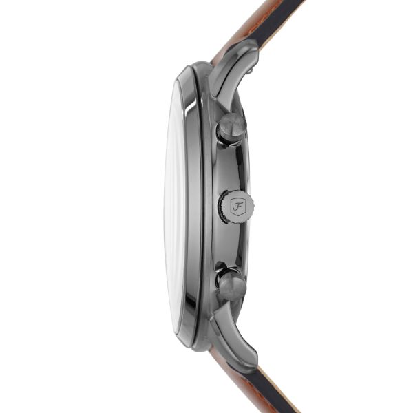 Fossil Neutra 44mm Chronograph Leather Watch - Preorder