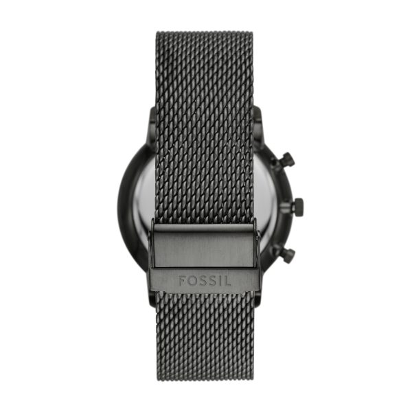 Fossil Neutra 44mm Chronograph Stainless Steel Mesh Watch - Preorder