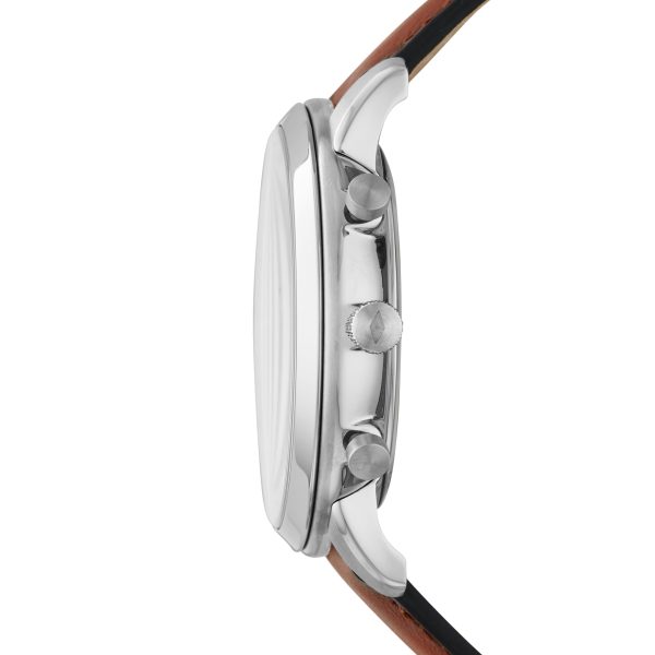 Fossil Neutra 44mm Chronograph Leather Watch and Bracelet Set - Preorder