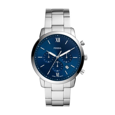 Silver / Blue Dial