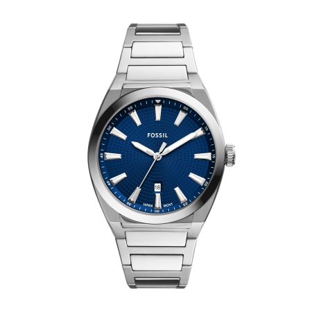 Silver / Blue Dial