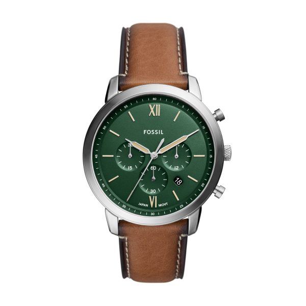 Fossil Neutra 44mm Chronograph LiteHide™ Leather Watch - Preorder