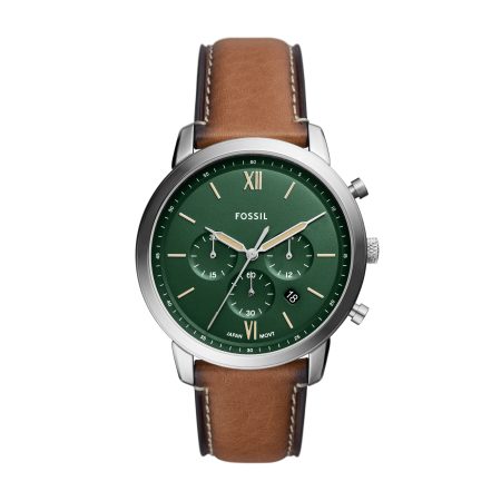Fossil Neutra 44mm Chronograph LiteHide™ Leather Watch - Preorder