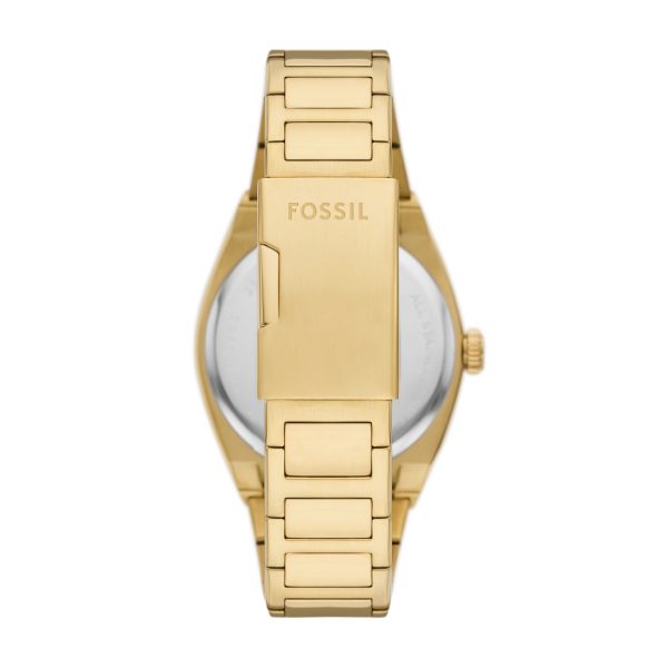 Fossil Everett 42mm Three-Hand Date Stainless Steel Watch - Preorder