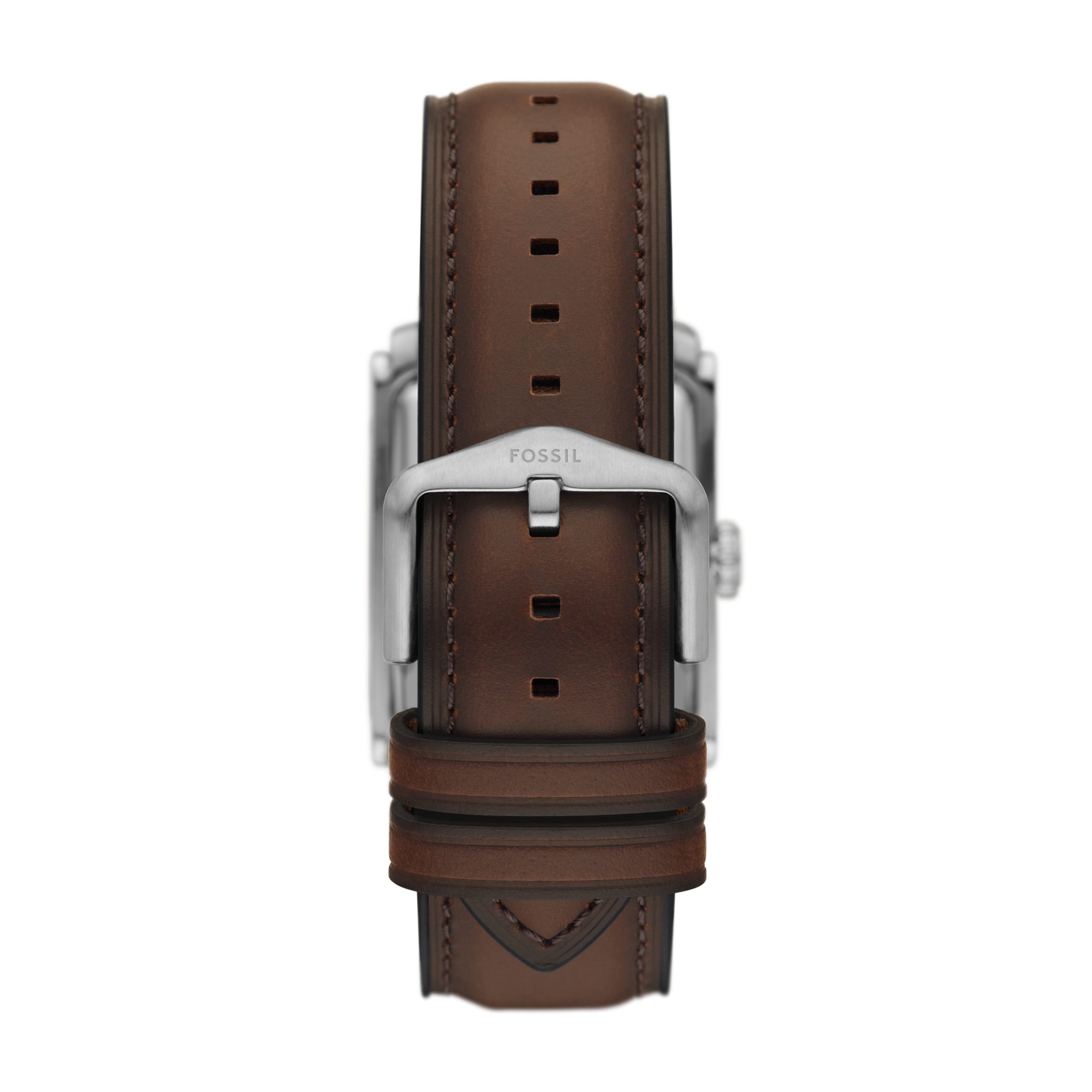Fossil Carraway 30mm Three-Hand Leather Watch - Preorder - Image 2