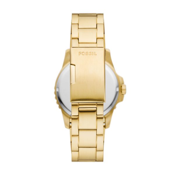 Fossil Dive 42mm Three-Hand Date Stainless Steel Watch - Preorder