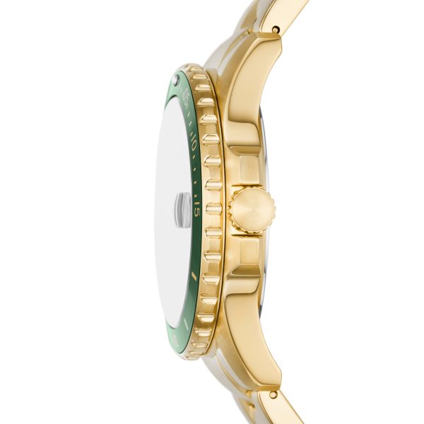 Fossil Dive 42mm Three-Hand Date Stainless Steel Watch - Preorder