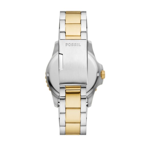 Fossil Dive 42mm Three-Hand Date Stainless Steel Watch - Preorder