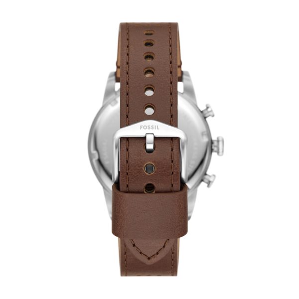 Fossil Sport Tourer 42mm Chronograph Leather Watch - Preorder