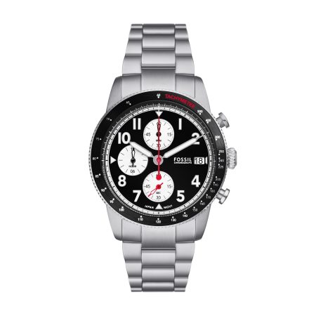 Silver / Black Dial
