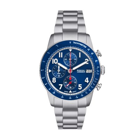 Silver / Blue Dial