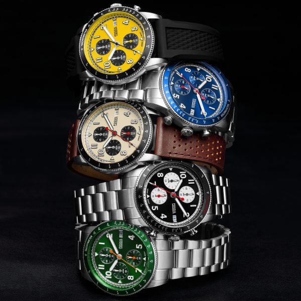 Fossil Sport Tourer 42mm Chronograph Stainless Steel Watch - Preorder