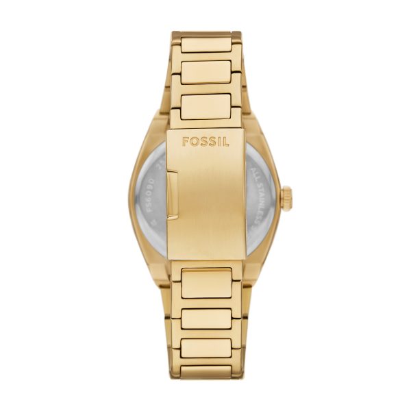 Fossil Everett 42mm Three-Hand Date Stainless Steel Watch - Preorder