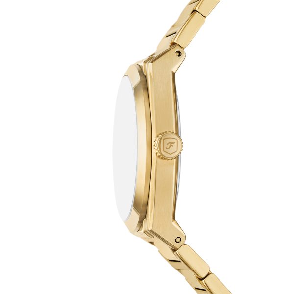 Fossil Everett 42mm Three-Hand Date Stainless Steel Watch - Preorder