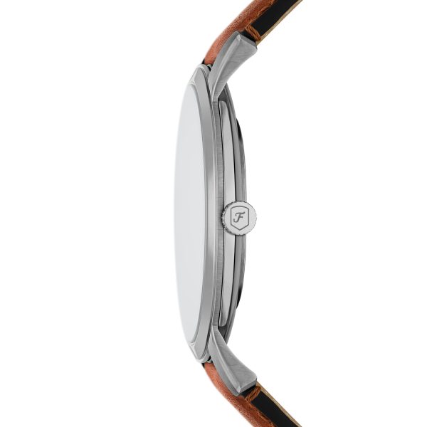 Fossil Minimalist 44mm Three-Hand Leather Watch - Preorder