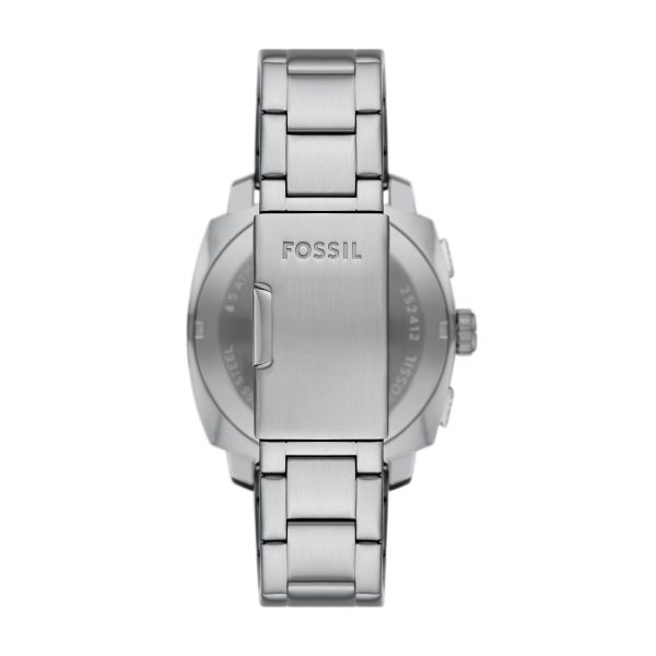 Fossil Machine 44mm Chronograph Stainless Steel Watch - Preorder