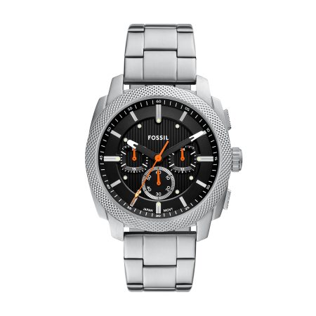 Silver / Black Dial
