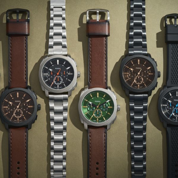 Fossil Machine 44mm Chronograph Silicone Watch - Preorder