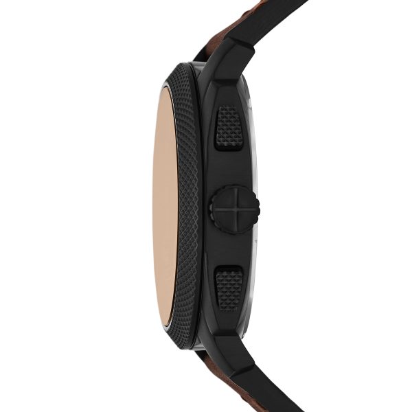 Fossil Machine 44mm Chronograph Leather Watch and Bracelet Set - Preorder