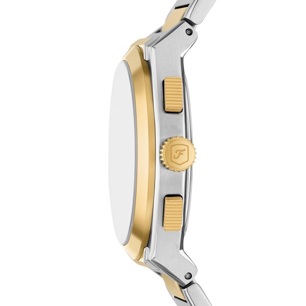 Fossil Everett 44mm Chronograph Stainless Steel Watch - Preorder