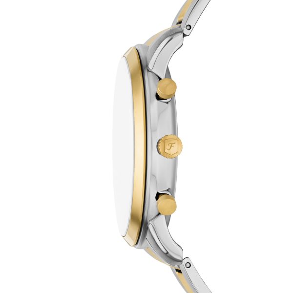 Fossil Neutra 44mm Chronograph Stainless Steel Watch - Preorder