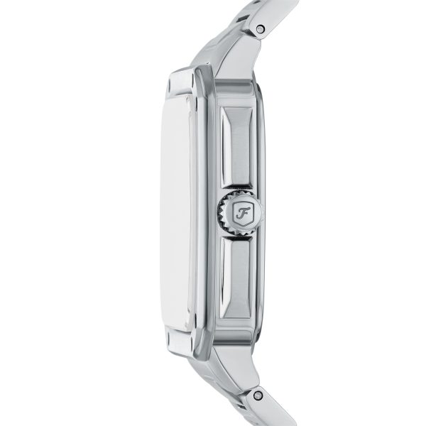 Fossil Crosby 42mm Three-Hand Date Stainless Steel Watch - Preorder