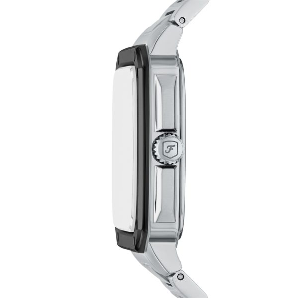 Fossil Crosby 42mm Three-Hand Date Stainless Steel Watch - Preorder