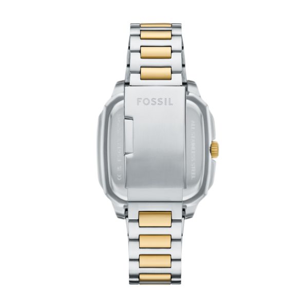 Fossil Crosby 42mm Three-Hand Date Stainless Steel Watch - Preorder