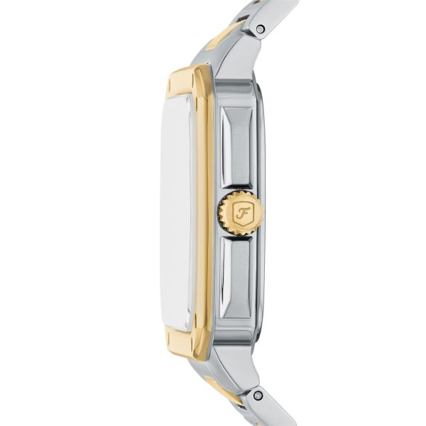 Fossil Crosby 42mm Three-Hand Date Stainless Steel Watch - Preorder