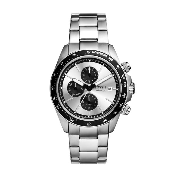 Fossil Autocross 42mm Multifunction Stainless Steel Watch - Preorder