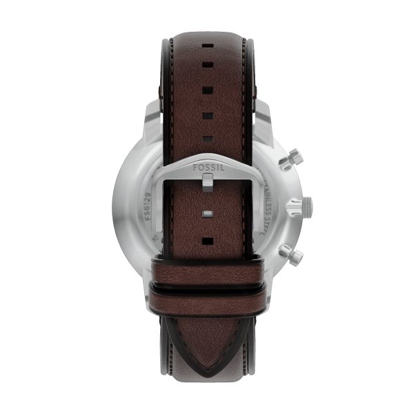 Fossil Neutra 44mm Chronograph Leather Watch - Preorder