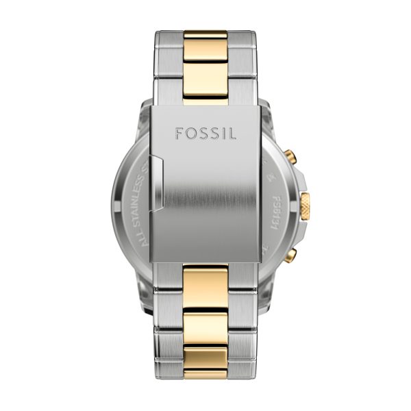 Fossil Grant 44mm Chronograph Stainless Steel Watch - Preorder