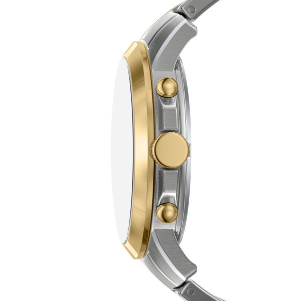 Fossil Grant 44mm Chronograph Stainless Steel Watch - Preorder