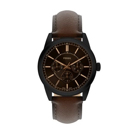 Fossil Pearson 42mm Multifunction Leather Watch - Preorder