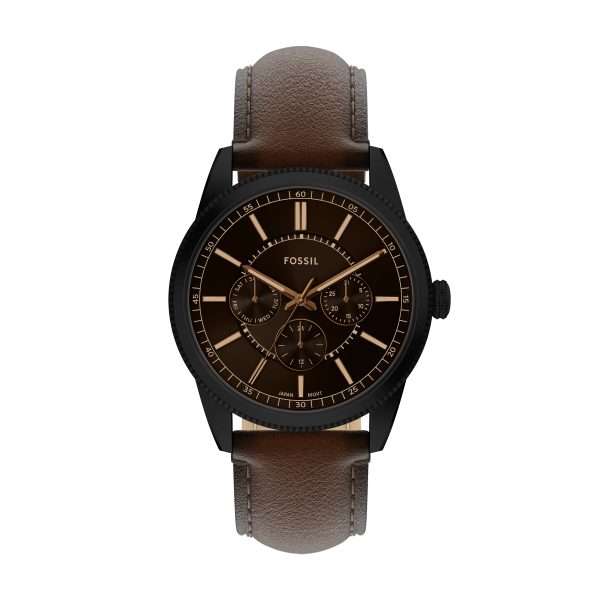 Fossil Pearson 42mm Multifunction Leather Watch - Preorder