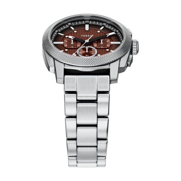 Fossil Machine 44mm Chronograph Stainless Steel Watch - Preorder