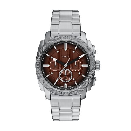 Silver / Brown Dial