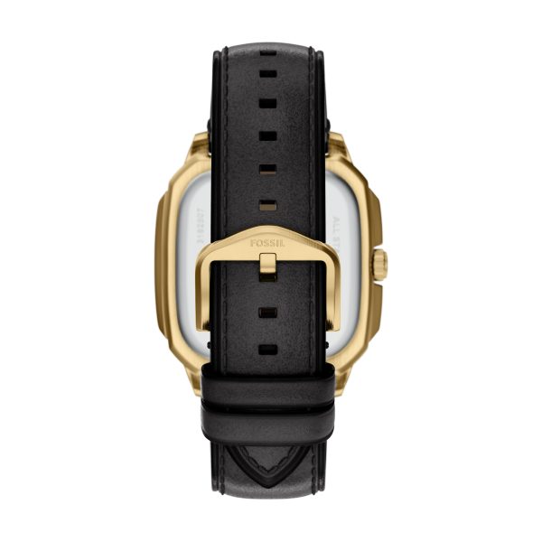 Fossil Crosby 42mm Three-Hand Leather Watch - Preorder