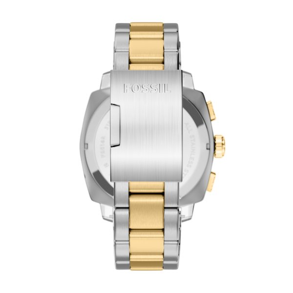 Fossil Machine 44mm Chronograph Stainless Steel Watch - Preorder