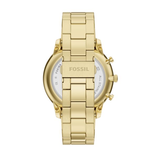 Fossil Neutra 44mm Chronograph Stainless Steel Watch - Preorder