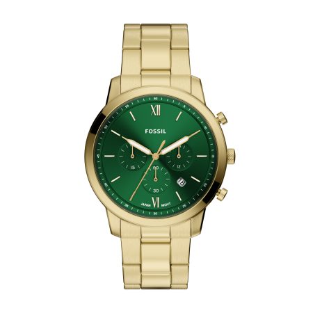 Gold-Tone / Green Dial